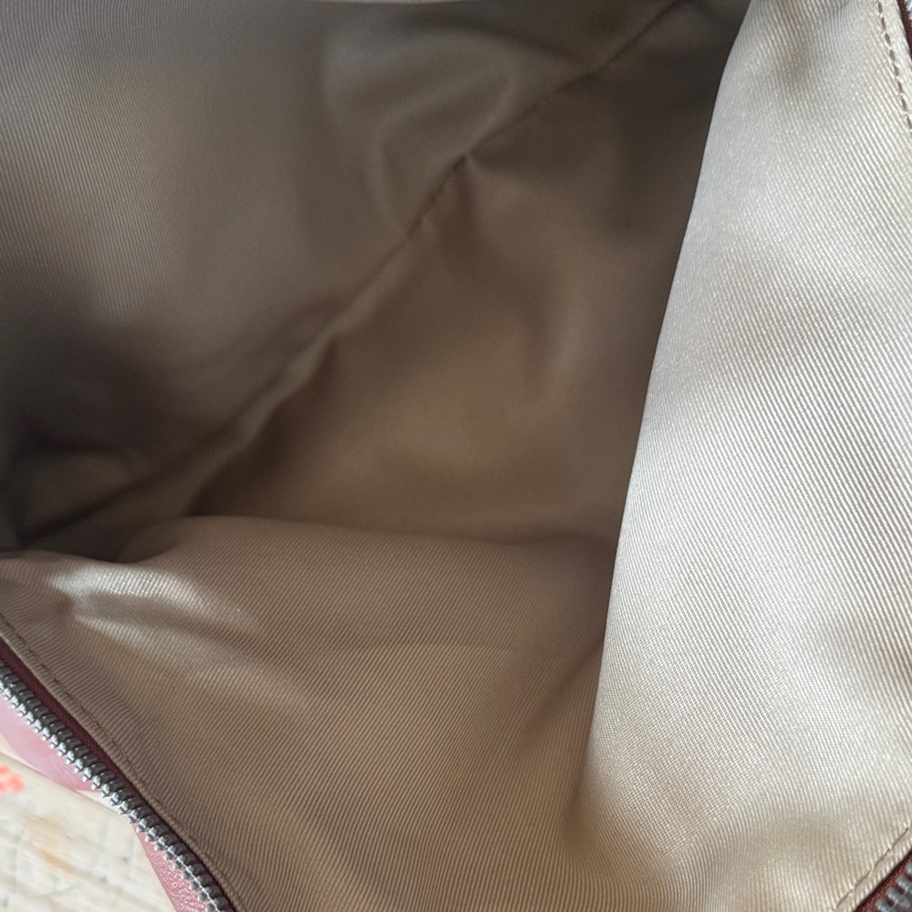 American Leather Liberty Shopper Tan Shoulder Bag - Picture 11 of 16